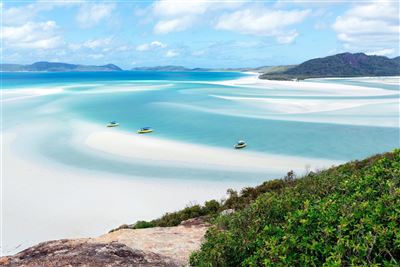 Whitehaven Beach auf den Whitsundays